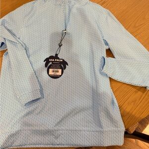 Men’s Light Blue Patterned Shirt